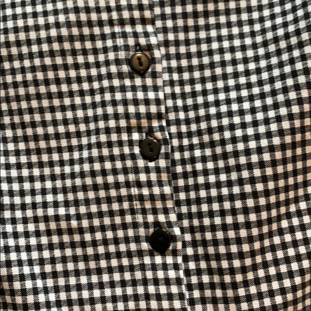 Miusol Black White Gingham‎ Retro Dress Stretchy EUC XL - Picture 5 of 12